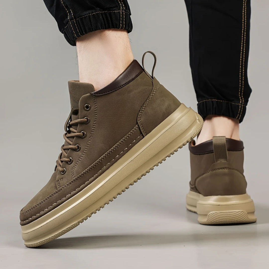 Botines casuales con suela ergonómica para hombre