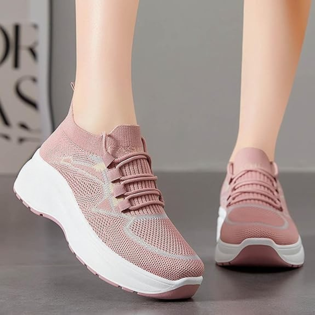 Zapatos ergonómicos con suela ortopédica para mujer