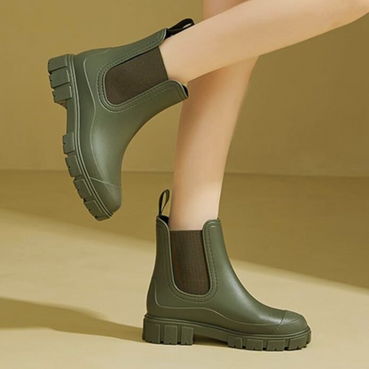Botas impermeables para mujer con suela antideslizante