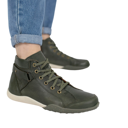 Botín de Estilo Militar en Cuero para Hombre®