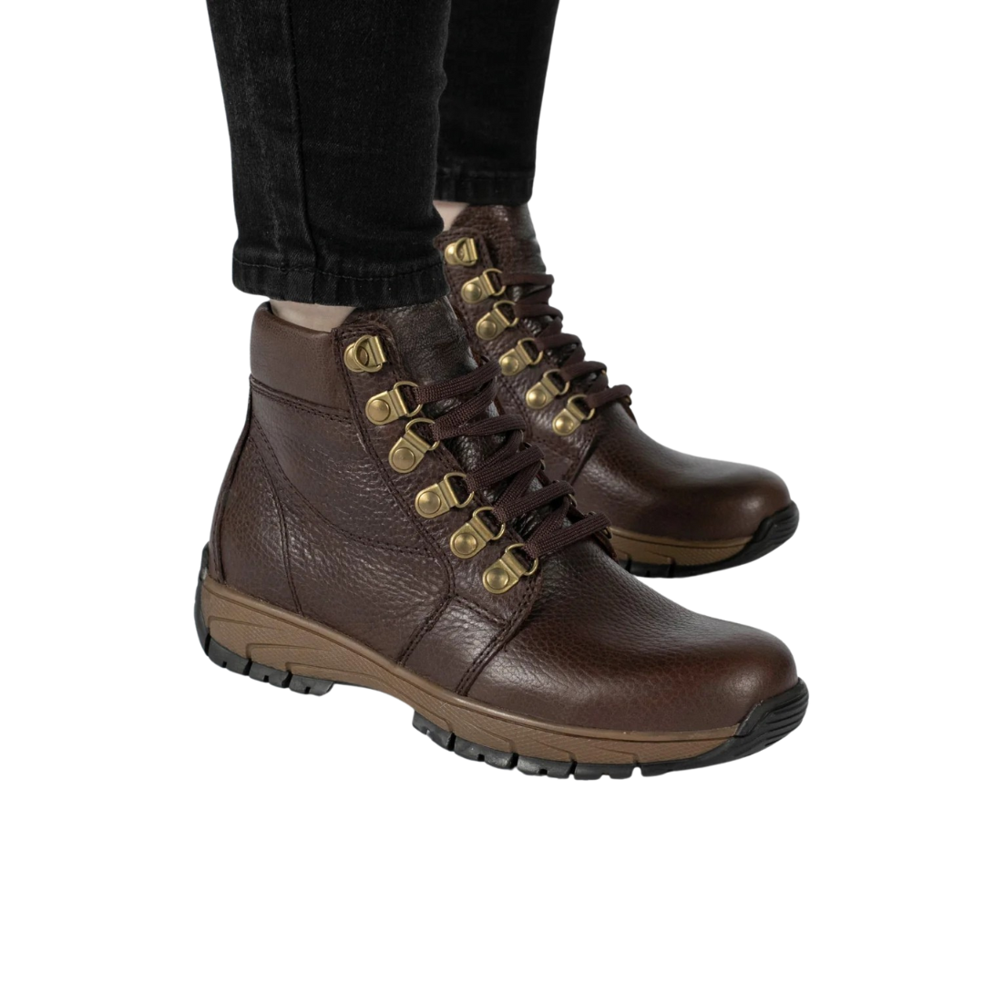 Botines casuales de cuero para mujer®