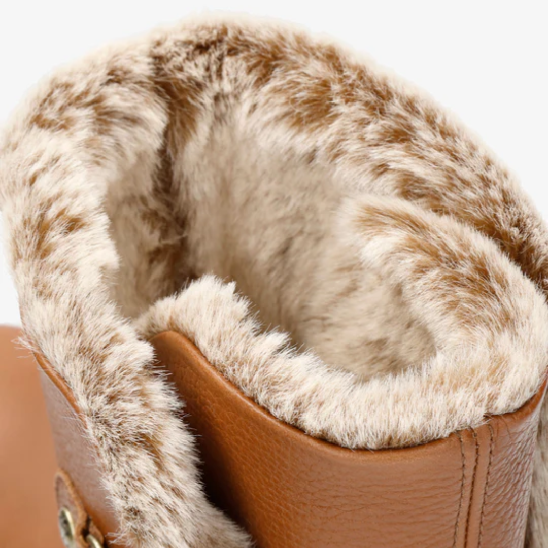 Bota de Caña Media con Protección para mujer