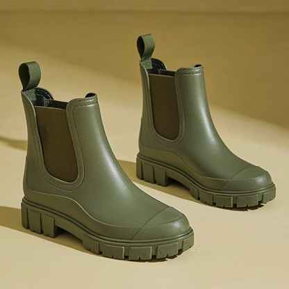 Botas impermeables para mujer con suela antideslizante