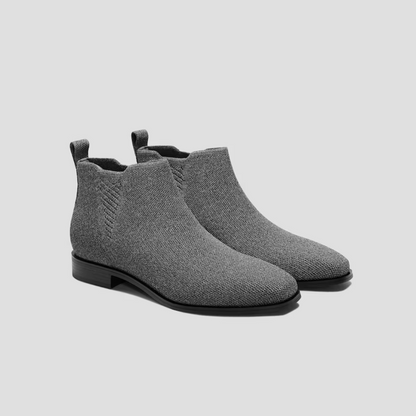 Botas impermeables elegantes slip-on para mujer