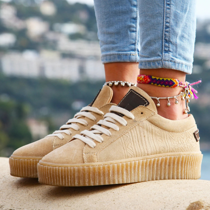 Zapatos ortopédicos con cordones para mujer