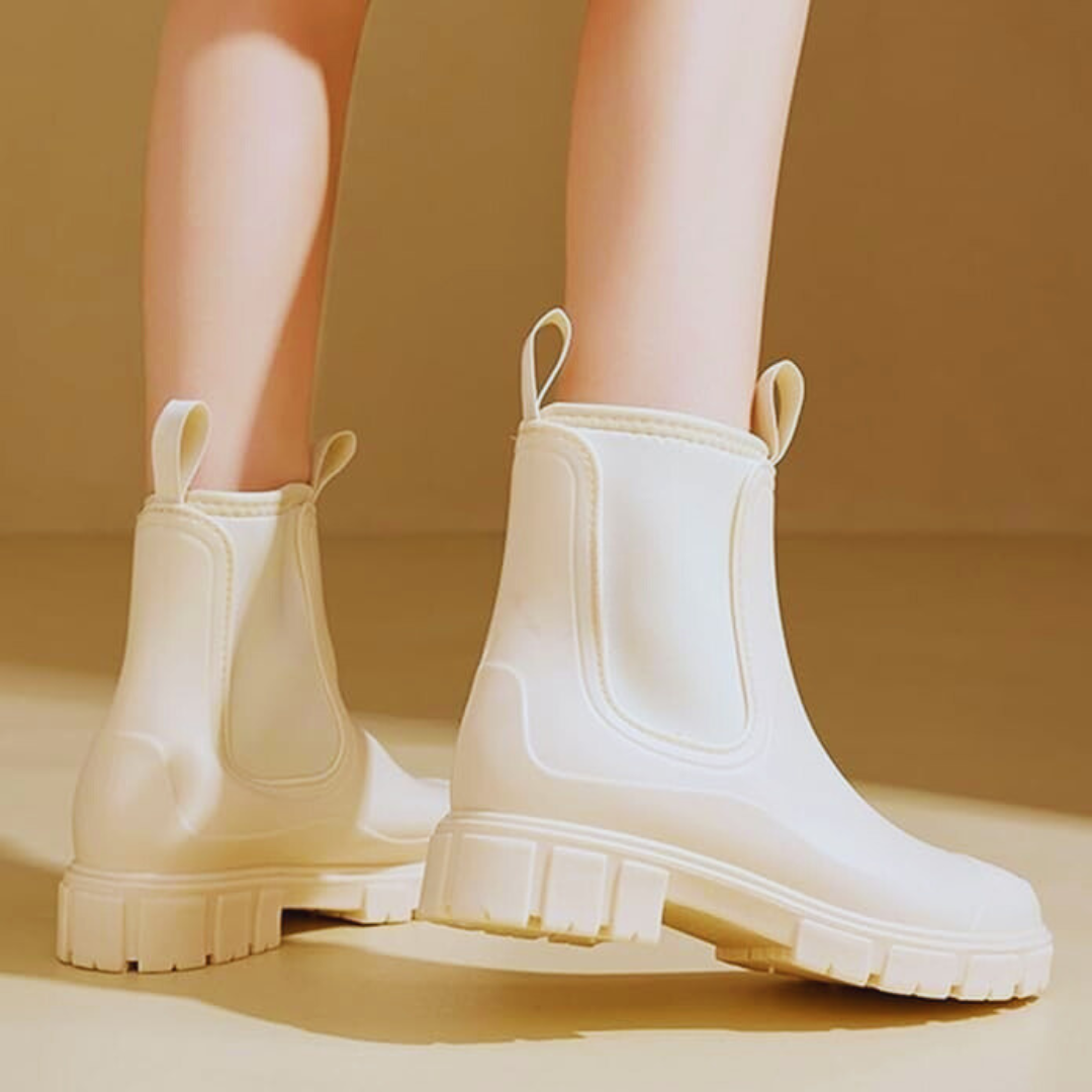 Botas impermeables para mujer con suela antideslizante