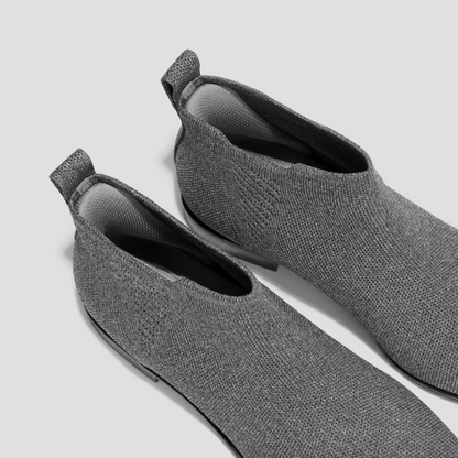 Botas impermeables elegantes slip-on para mujer