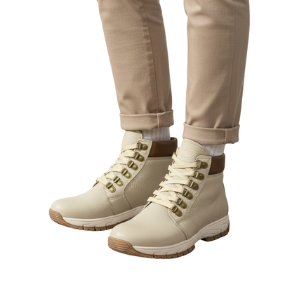 Botines casuales de cuero para mujer®