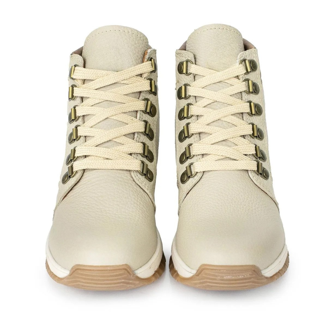 Botines casuales de cuero para mujer®