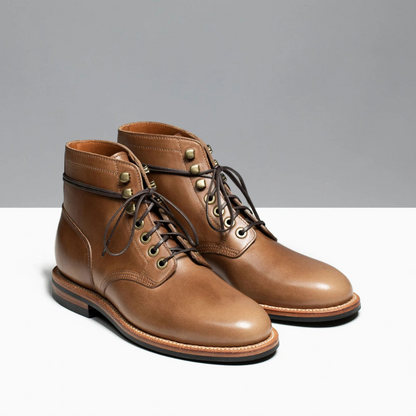 Botas de Cuero con Suelas Ergonómicas para Mujer