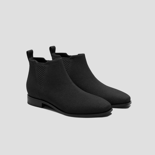 Botas impermeables elegantes slip-on para mujer