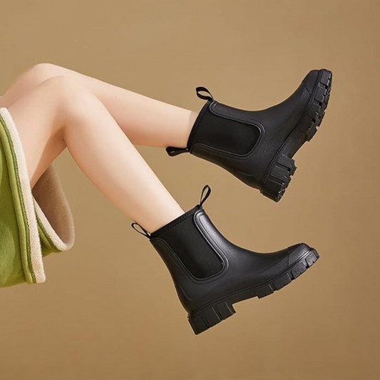 Botas impermeables para mujer con suela antideslizante