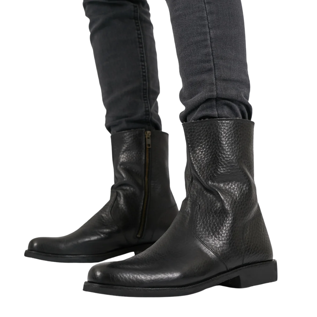 Bota de Cuero con Interior Abrogado para Hombre®