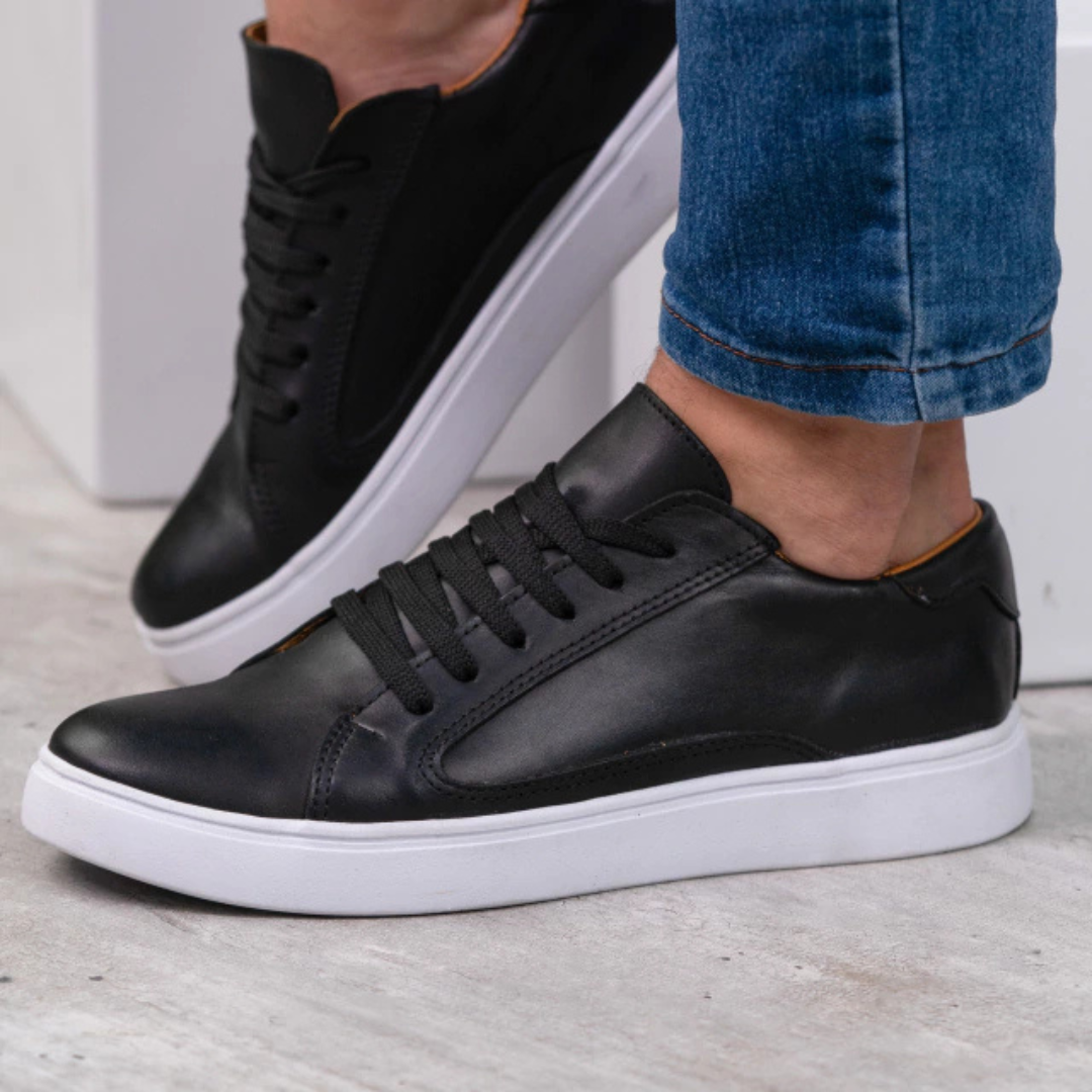 Zapatos urbanos con trenzas y suelas cómodas para hombre