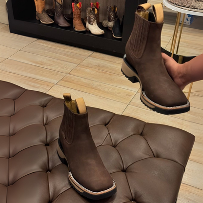 Botas Vaqueras de Cuero para Hombre