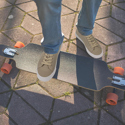 Zapatos de tela con suela baja antideslizante para hombre