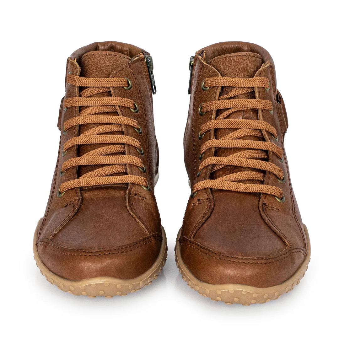 Botín de Estilo Militar en Cuero para Hombre®