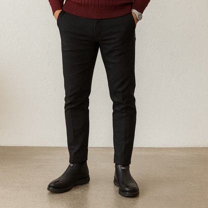 Zapatos de cuero con estilo y soporte ortopédico para hombre