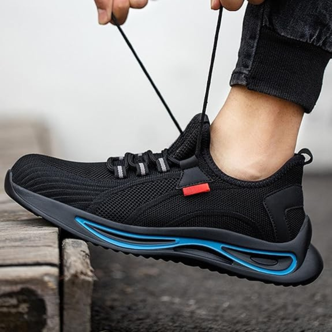 Zapatos de seguridad con puntera de acero para hombre