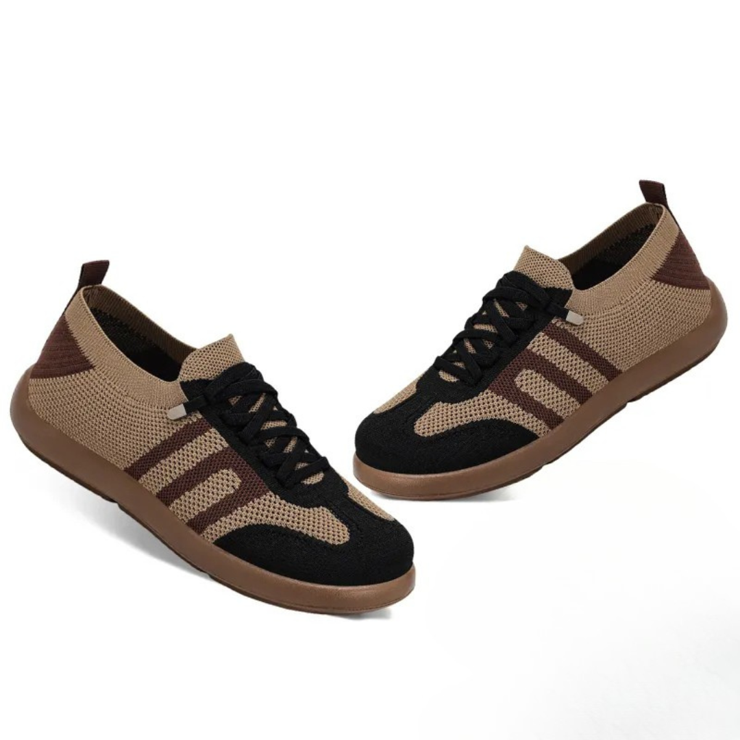 Zapatos slip-on transpirables con suela flexible y ergonomica para mujer