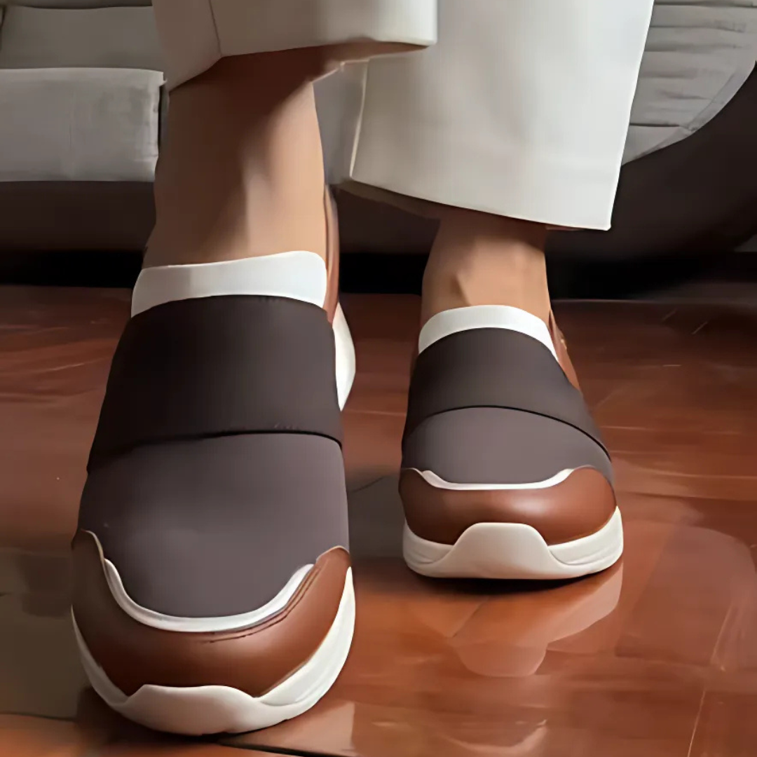 Zapatos ortopédicos con suela antideslizante para mujer