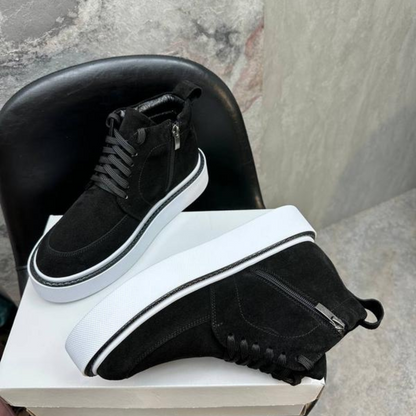 Botas estilo urbano con suela antideslizante para mujer