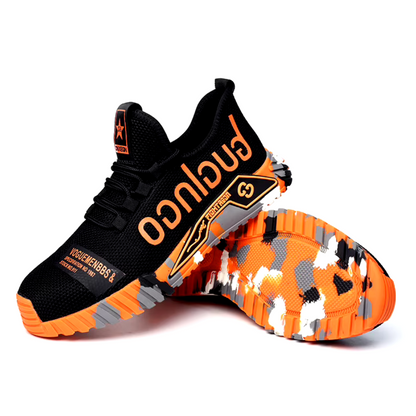 Zapatos de seguridad con cordones para hombre