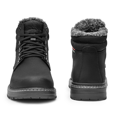 Botas de Invierno en Cuero Natural