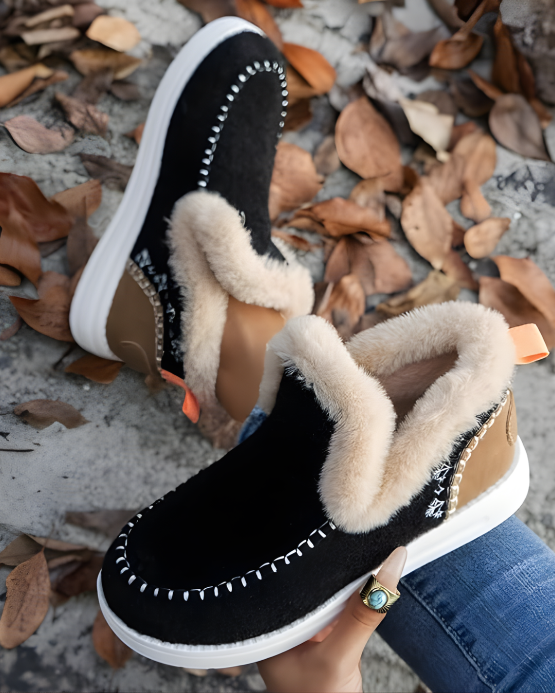 Botas de invierno con aislamiento térmico y seguridad antideslizante para mujer®