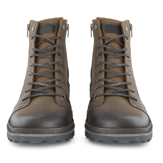 Botas Robustas con Diseño en Cuero Para Hombre®