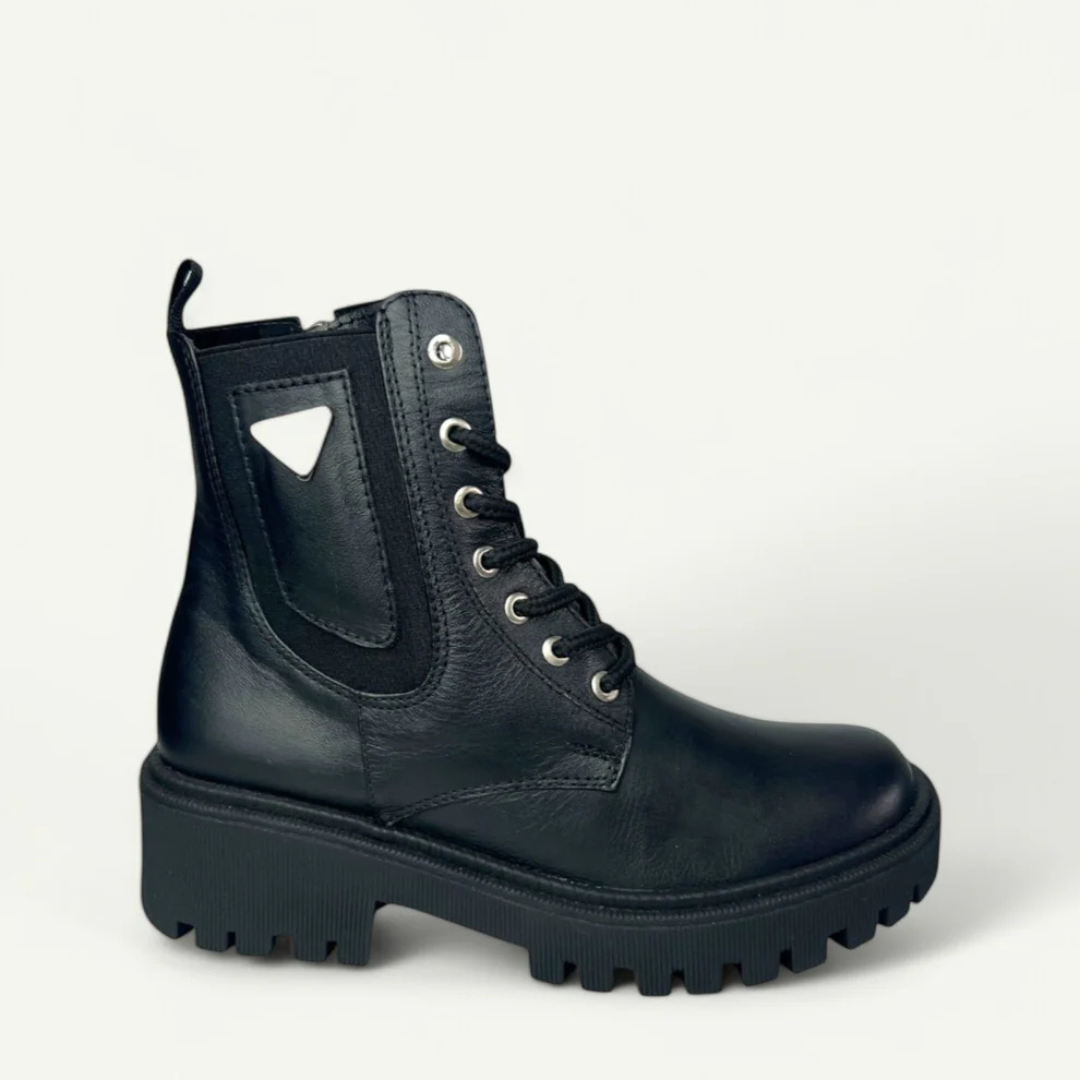 Botas estilo militar para mujer
