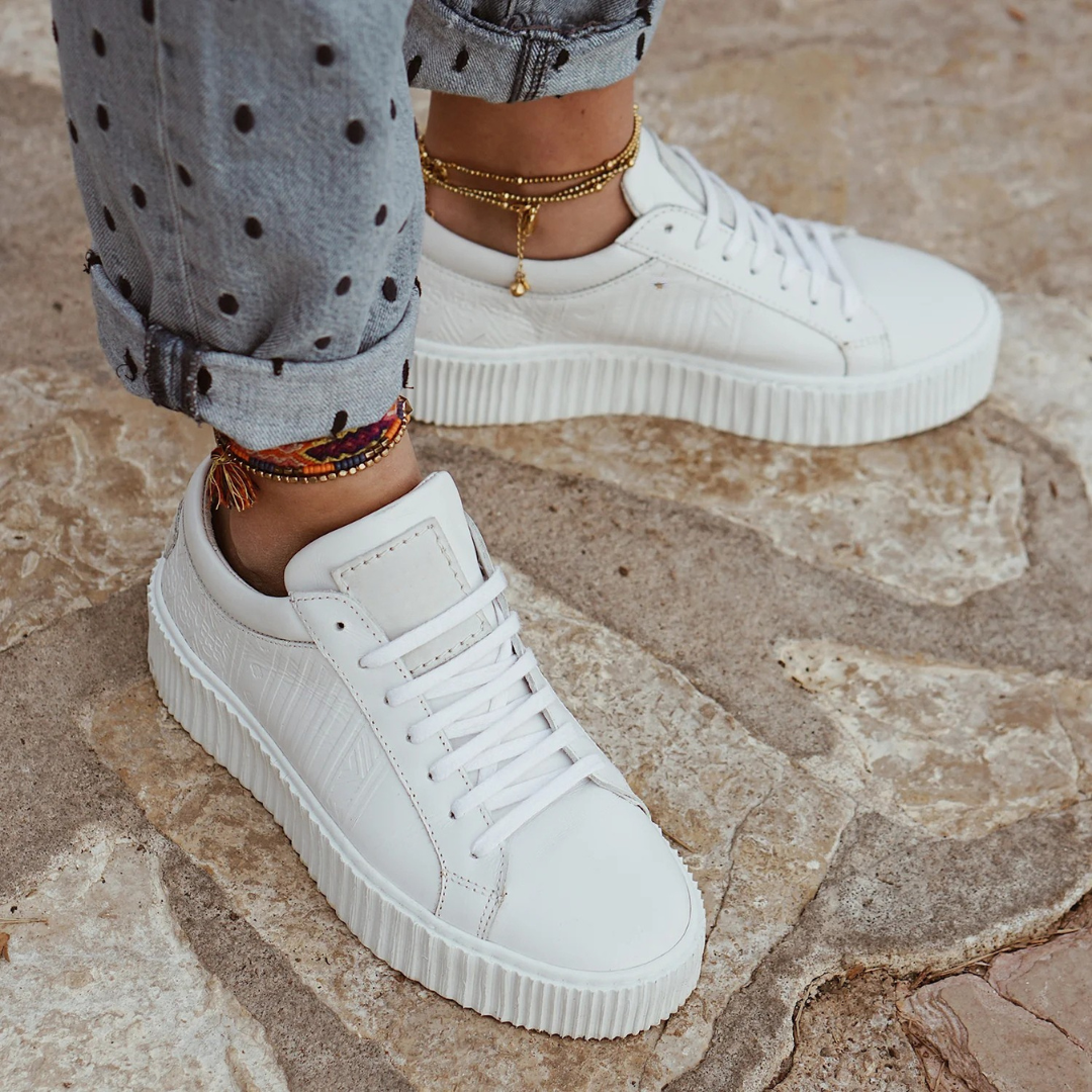 Zapatos ortopédicos con cordones para mujer