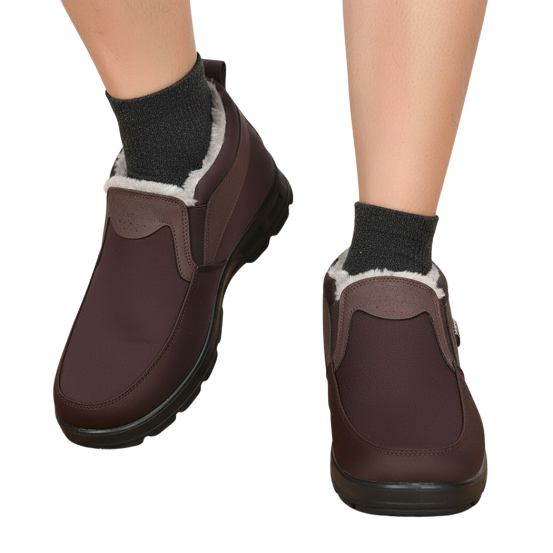 Zapatos de invierno impermeables y acolchados para hombre®