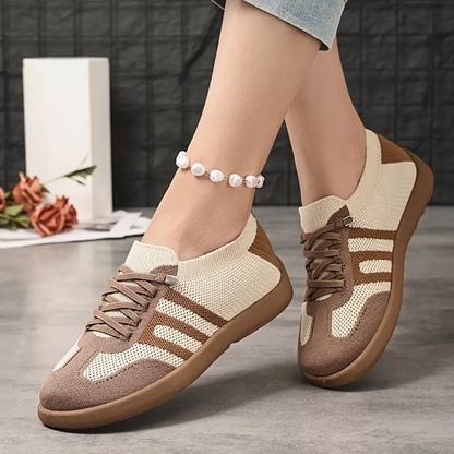 Zapatos slip-on transpirables con suela flexible y ergonomica para mujer