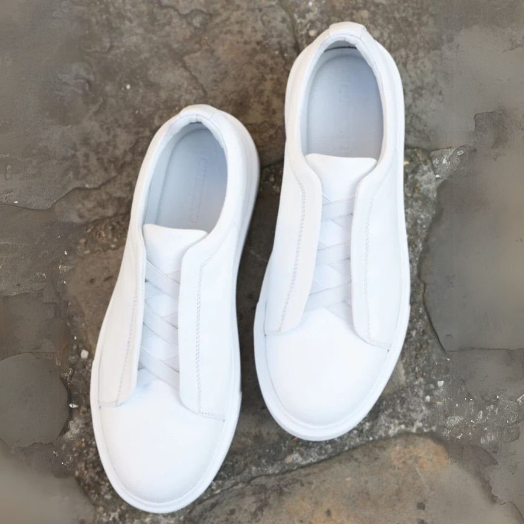 Zapatos ortopédicos con cordones para hombre