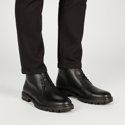 Bota Clásica de Cuero para Hombre