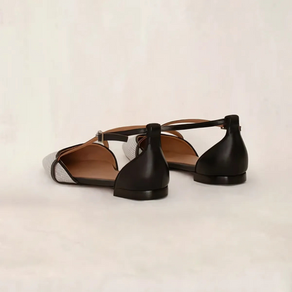 Bailarina con tiras cruzadas para mujer