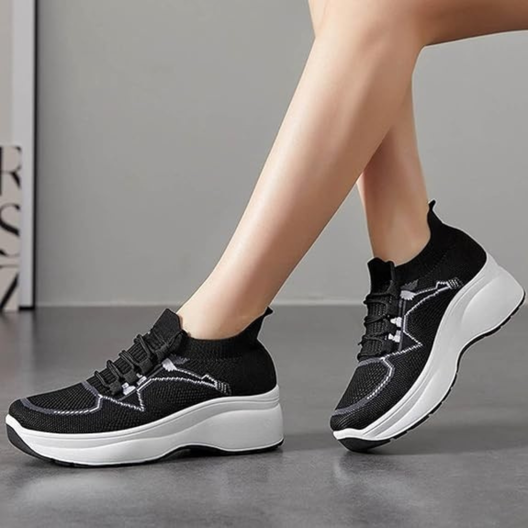 Zapatos ergonómicos con suela ortopédica para mujer