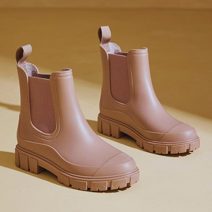 Botas impermeables para mujer con suela antideslizante