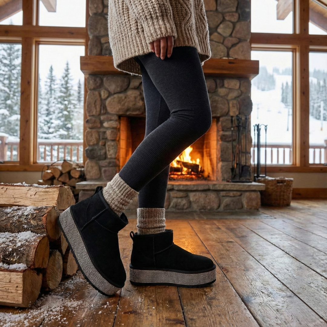 Bota de Caña Baja Confort Térmico y Estilo Diario