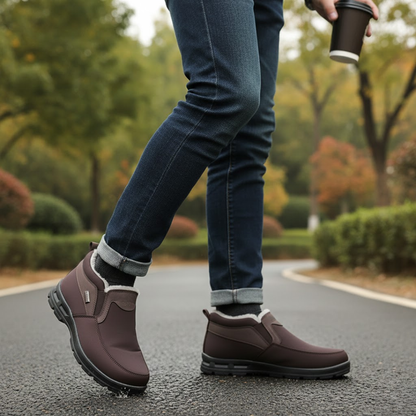 Zapatos de invierno impermeables y acolchados para hombre®