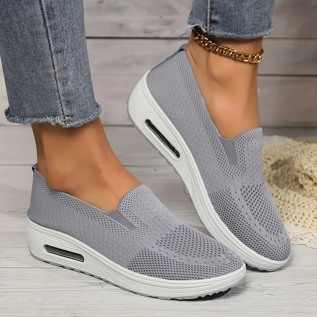 Zapatos Ortopédicos de Mujer sin Cordones con Suela Blanda