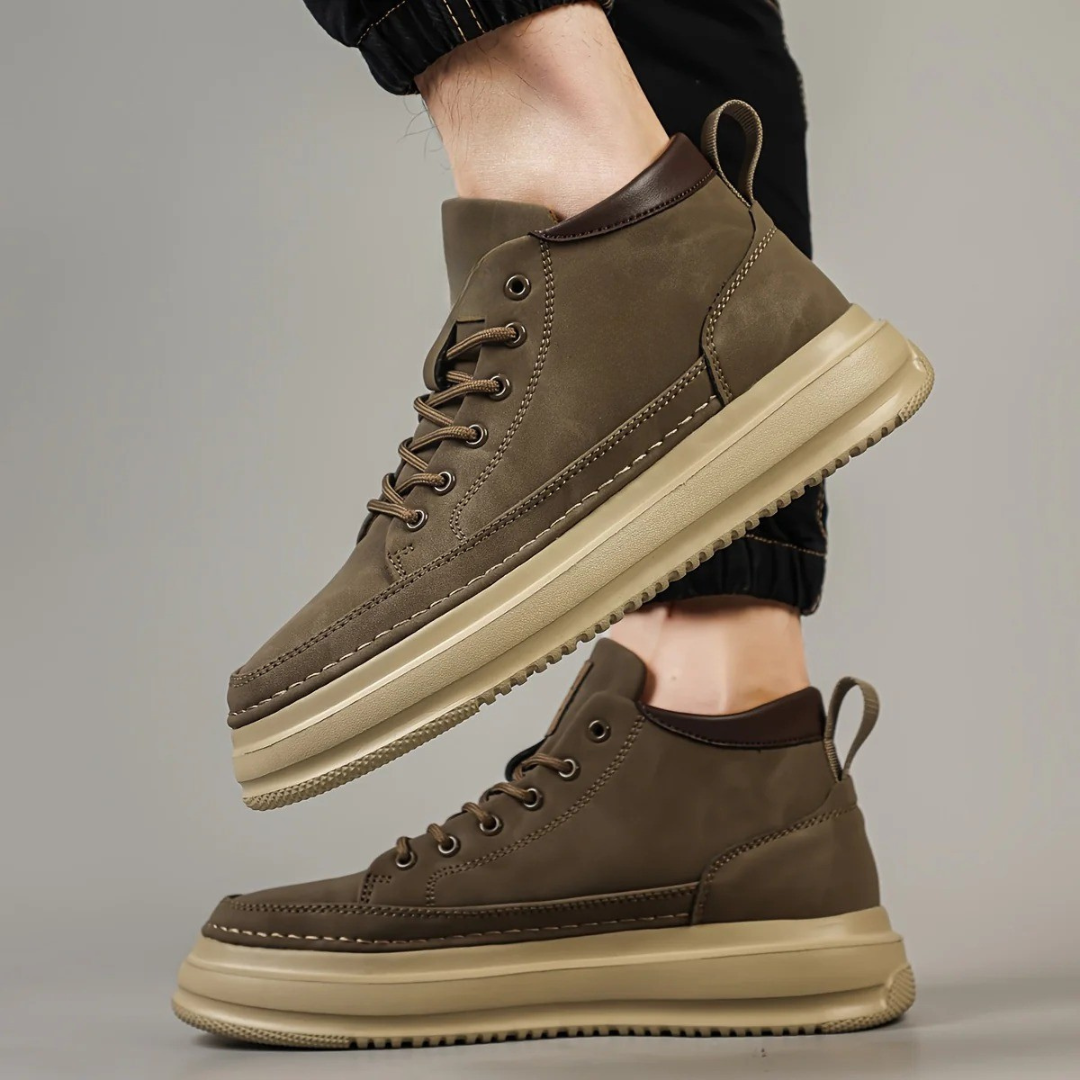 Botines casuales con suela ergonómica para hombre