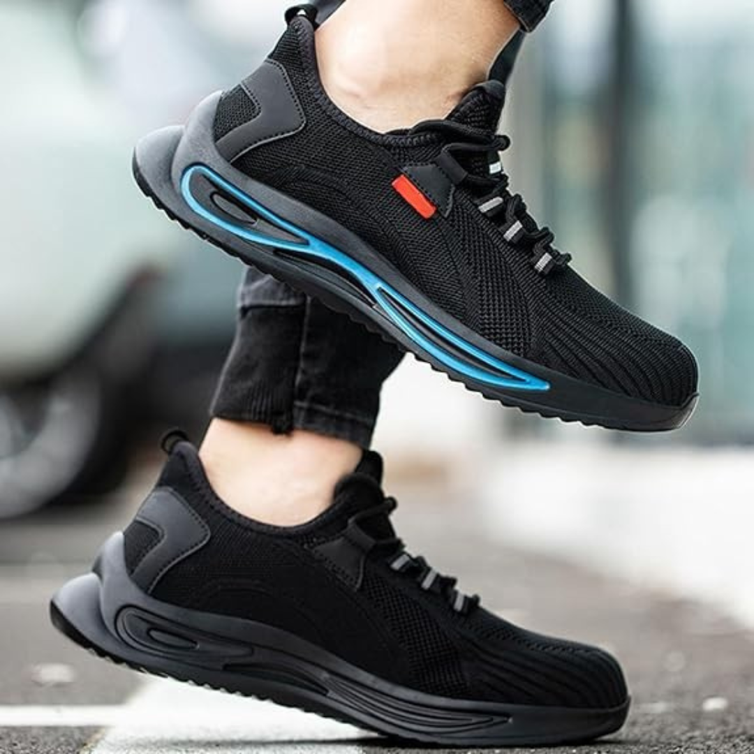 Zapatos de seguridad con puntera de acero para hombre