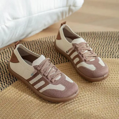 Zapatos slip-on transpirables con suela flexible y ergonomica para mujer