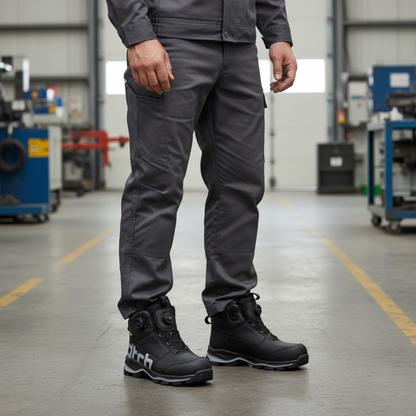 Zapatilla de Seguridad con Soporte Ortopédico para Hombre