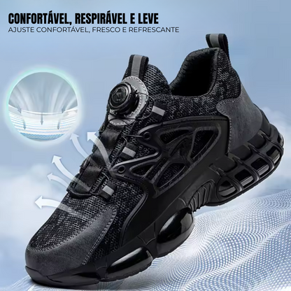 Zapatos de Seguridad con hebilla giratoria para Hombre