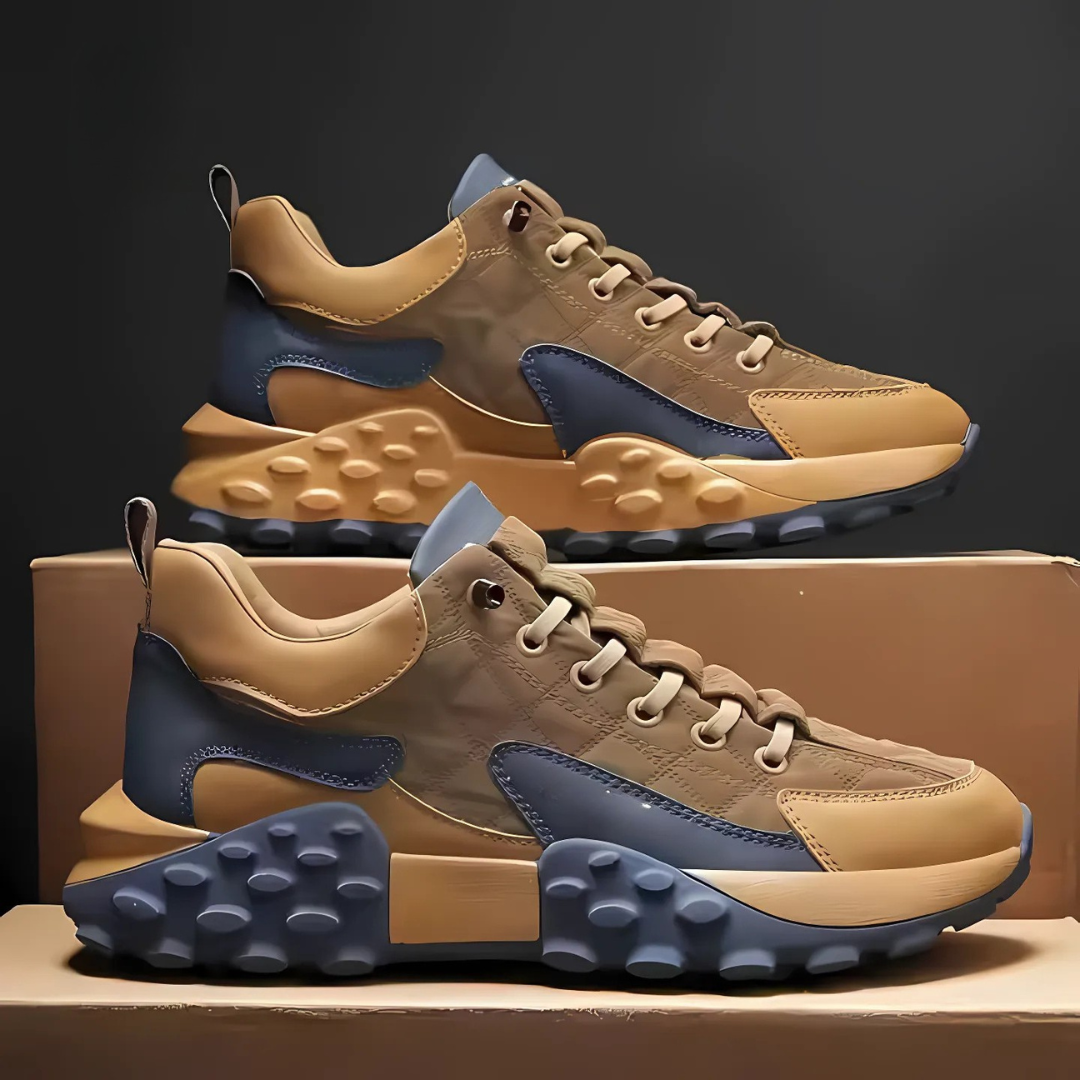 Zapatos deportivos resistentes al agua con suelas duraderas para hombre