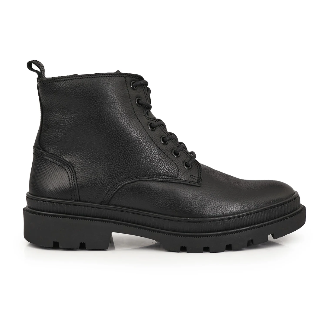 Botas de Cuero Premium de Estilo Urbano Para Hombre