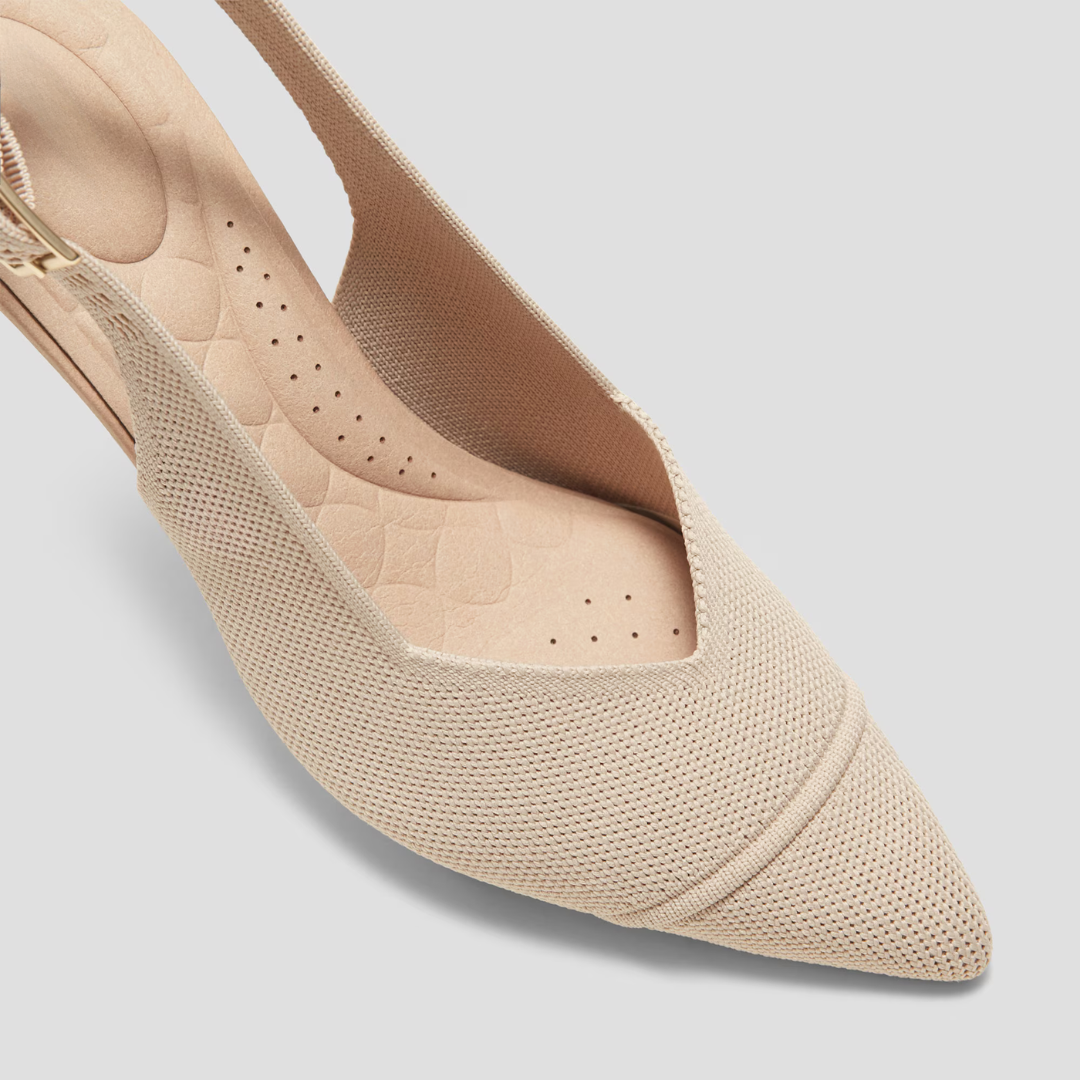 Zapatos de Tejido Transpirable con Tacón para mujer